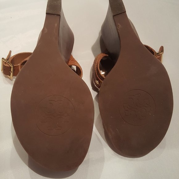 Tory Burch Wedge Sandals - Picture 3 of 8